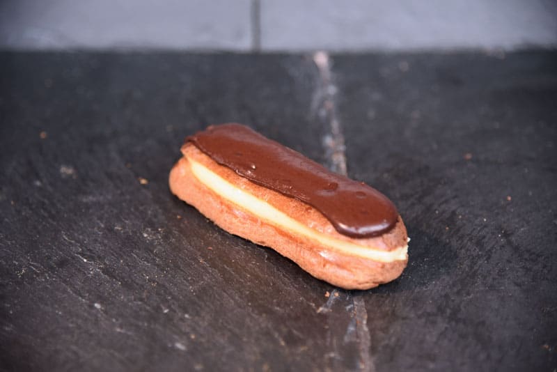 photo d'un eclair chocolat